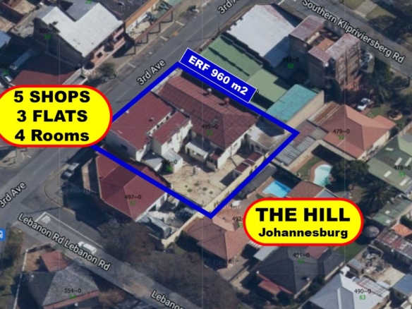 Fully Tenanted block of flats & 5X shops (@R1,982/SQM)