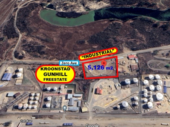 5,126 sqm fenced industrial truck yard